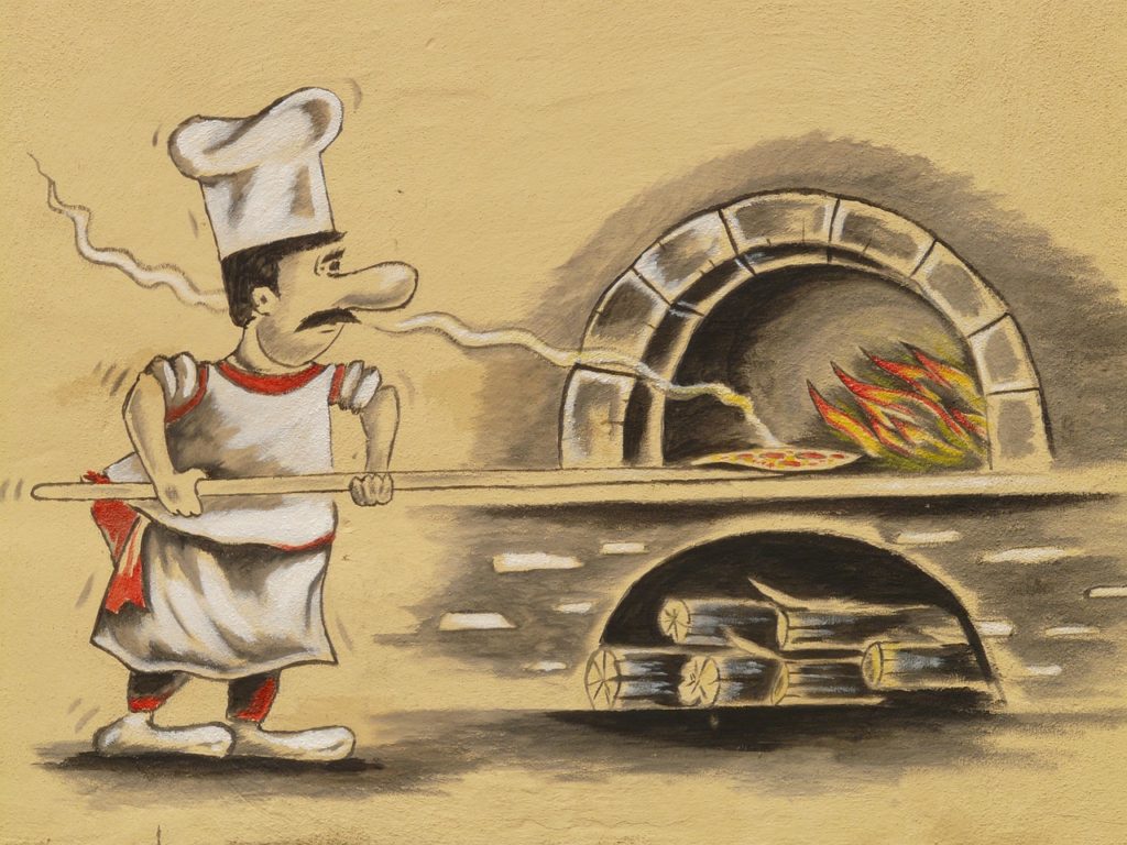 pizza maker, pizzeria, pizza oven
